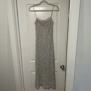 Zara Dresses Zara New Woman Ss23 Silver Zw Collection